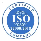 ISO 22000 certified