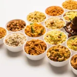 Assorted Indian snack and namkeen bowls – Launch My Brand snack manufacturing categories